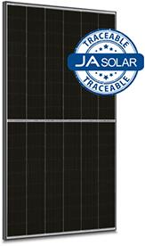 JA Solar 455W N-type Double Glass Bifacial with MC4 connectors (Black Frame)