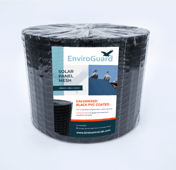 Bird Deterrent 30 Meter Roll PVC Coated Solar Mesh