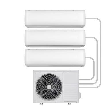electriQ iQool Multi-Split 3 x 9000 BTU Smart Wall Mounted Air Conditioner with Heat Pump - Pipe Kits Included