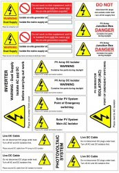 PV Label Kit